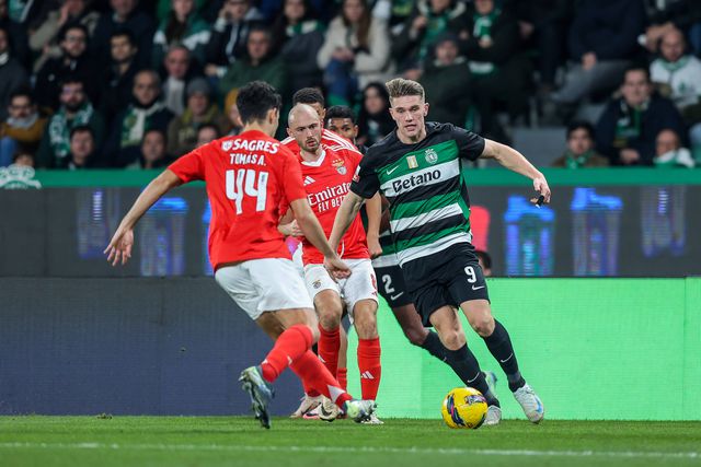 Tomás Araújo e Gyokeres discutem lance no último dérbi