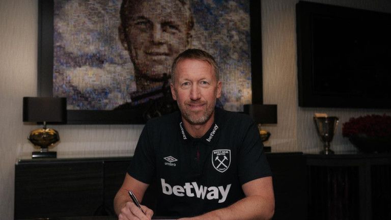 Graham Potter, treinador do West Ham (X/West Ham)