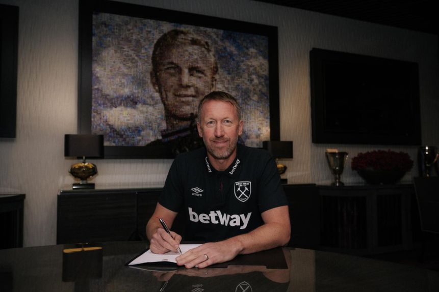 Graham Potter, treinador do West Ham (X/West Ham)