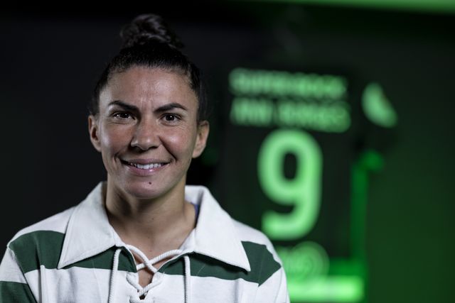 Ana Borges, capitã do Sporting, ultrapassou marca de 200 jogos de leão ao peito