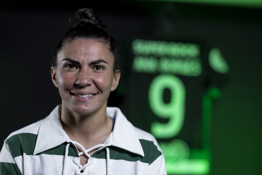 Ana Borges, capitã do Sporting, ultrapassou marca de 200 jogos de leão ao peito