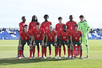 Sub-17: Portugal deixa escapar vitória no último suspiro