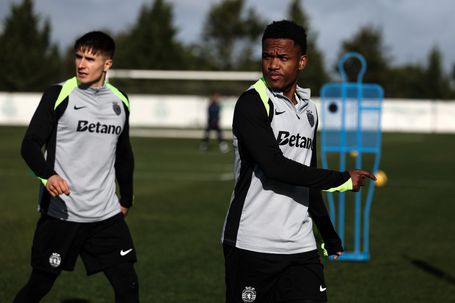 Geny Catamo está de regresso a Alcochete depois de ter jogado a CAN ao serviço de Moçambique - Foto: Sporting CP