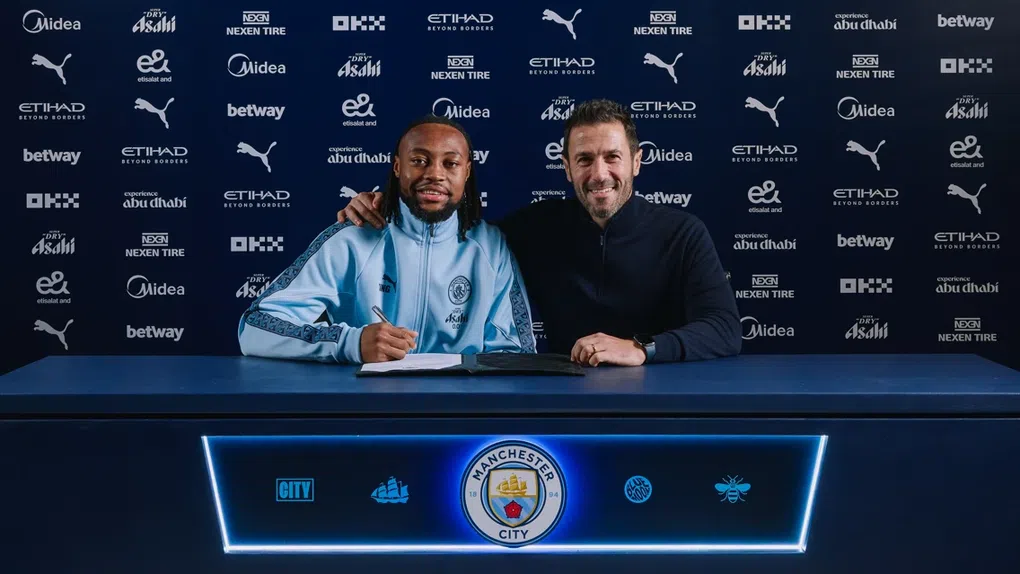 Semenyo custou 72 milhões de euros aos cofres do Man. City - Foto: Manchester City FC