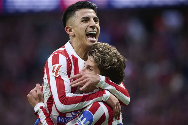 Thiago Almada soma 2 golos e 1 assistência em 16 de 26 jogos pelo Atlético Madrid