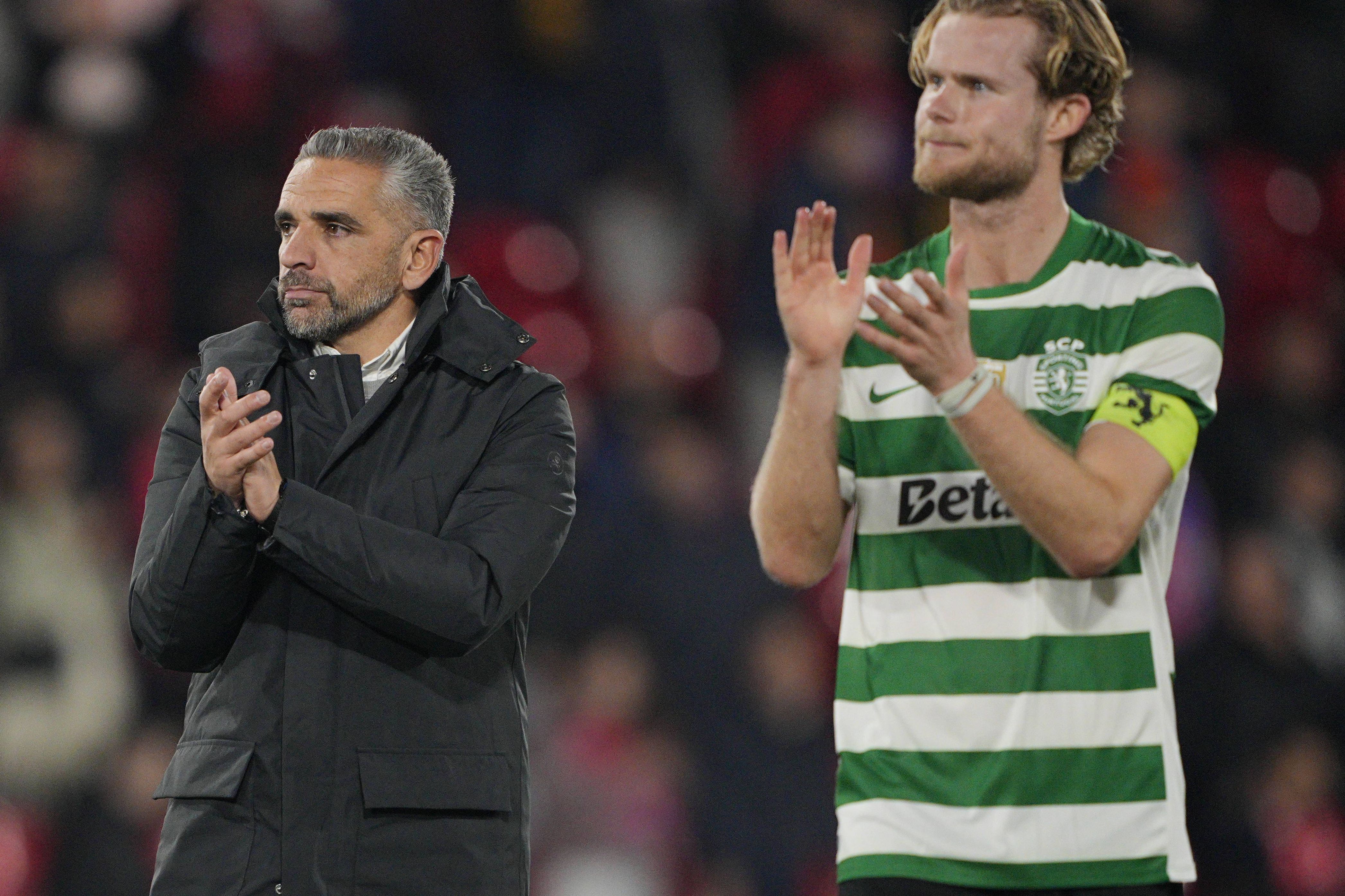 Morten Hjulmand é o capitão e, sem dúvida, um dos esteios da equipa de Rui Borges. Volta ao onze após castigo - Foto: IMAGO