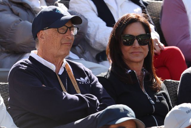 Bill Gates com a ex-mulher, Melinda