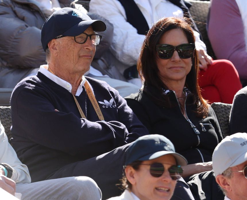 Bill Gates com a ex-mulher, Melinda