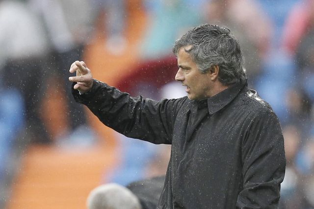 José Mourinho quando era treinador do Real Madrid
