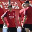 Benfica treina-se a pensar em Guimarães