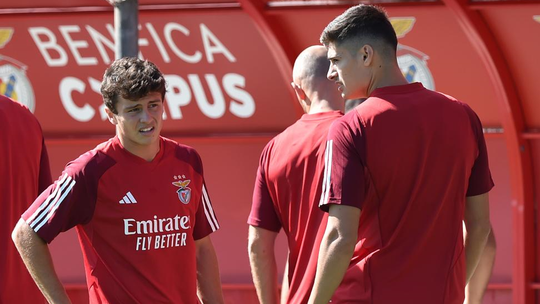 Benfica treina-se a pensar em Guimarães