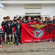 Fabrizio Miccoli recebeu os sub-14 do Benfica no seu centro de treinos em Lecce
