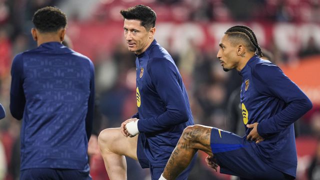 Robert Lewandowski, Raphinha e Yamal