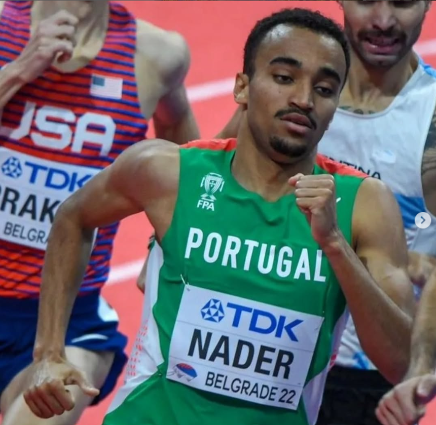 O atleta do Benfica Nader. Foto FPA