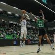 Jogo de basquetebol entre o Sporting e o FC Porto. Foto FPB