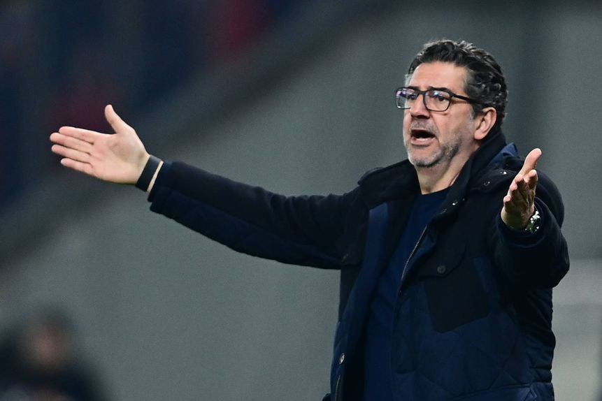 Rui Vitória a orientar o Panathinaikos