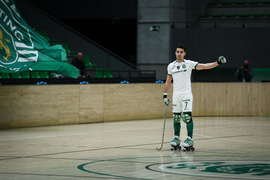 Rafael Bessa., jogador da equipa de hóquei em patins do Sporting (2024/25)