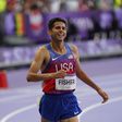 Fischer derruba recorde mundial em pista coberta