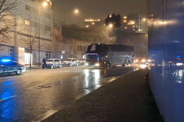 Sporting já está no Dragão