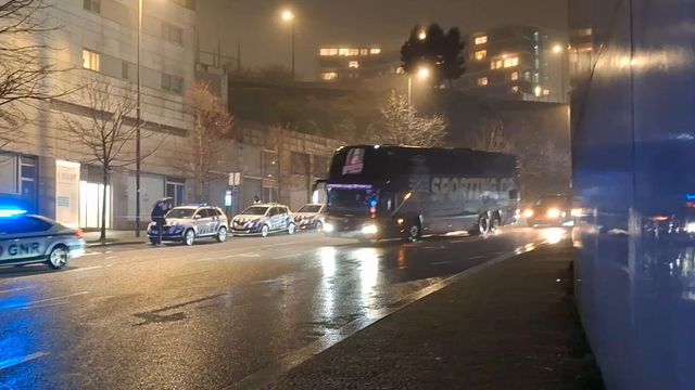 Sporting já está no Dragão