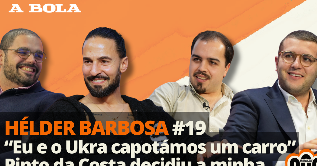 90+3 | T3 | EP 19 | Hélder Barbosa| “Eu e o Ukra capotámos um carro e o Fernando Couto salvou-nos”