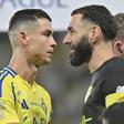 Cristiano Ronaldo e Karim Benzema, ex-colegas no Real Madrid, a defrontarem-se na Arábia Saudita