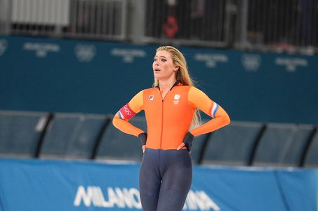 Jutta Leerdam conta com uma medalha de ouro e outra de prata em Milão-Cortina: Foto: IMAGO