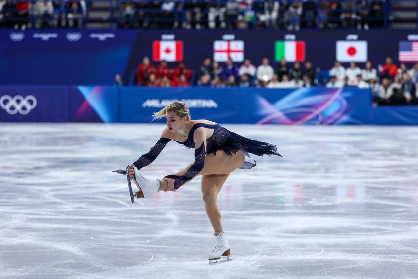 Amber Glenn vai afastar-se das redes sociais depois de ameaças de ódio. IMAGO