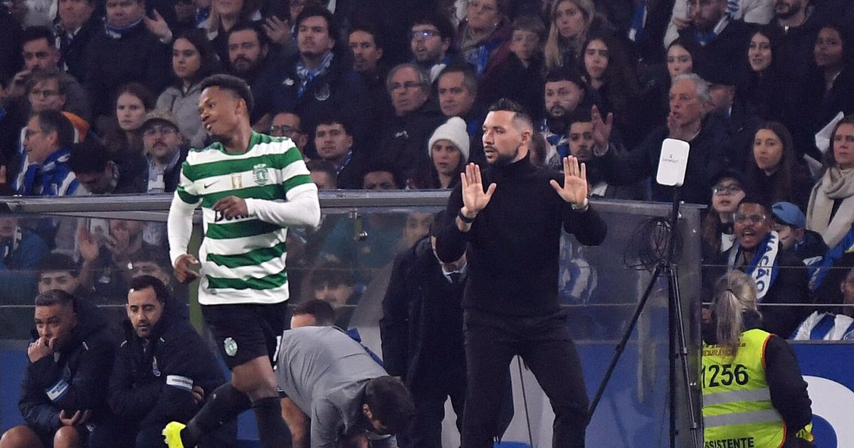 Farioli: «É o sexto jogo seguido em que o Sporting marca no último minuto»