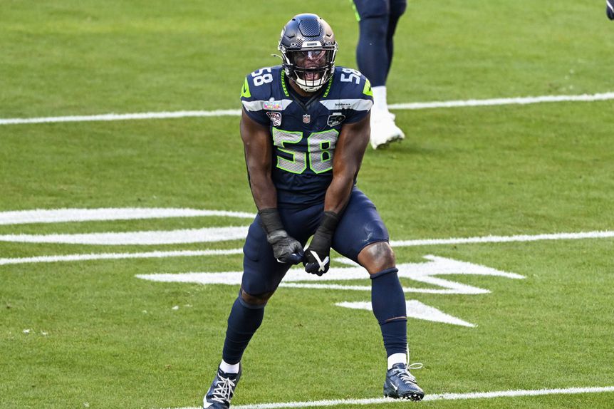 Derick Hall, jogador dos Seahawks (IMAGO)