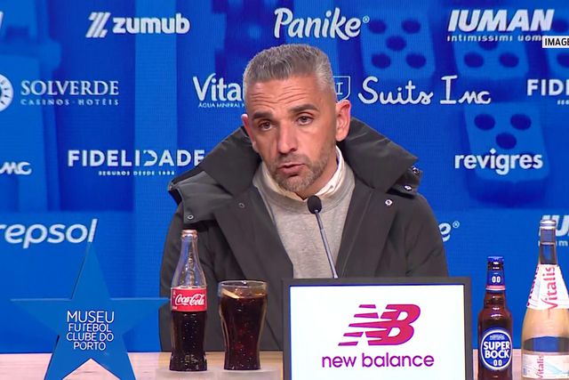 «A única aproximação de perigo que o FC Porto tem é no golo»
