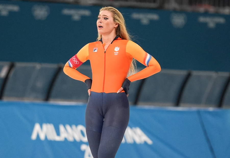 Jutta Leerdam tinha conquistado a prata, há quatro anos, em Pequim, mas de Milão leva o ouro. IMAGO