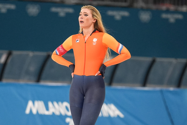 Jutta Leerdam tinha conquistado a prata, há quatro anos, em Pequim, mas de Milão leva o ouro. IMAGO