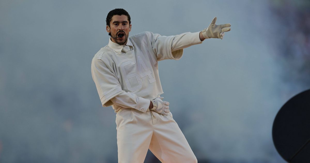 Camisola de Bad Bunny usada no Super Bowl foi produzida em Portugal