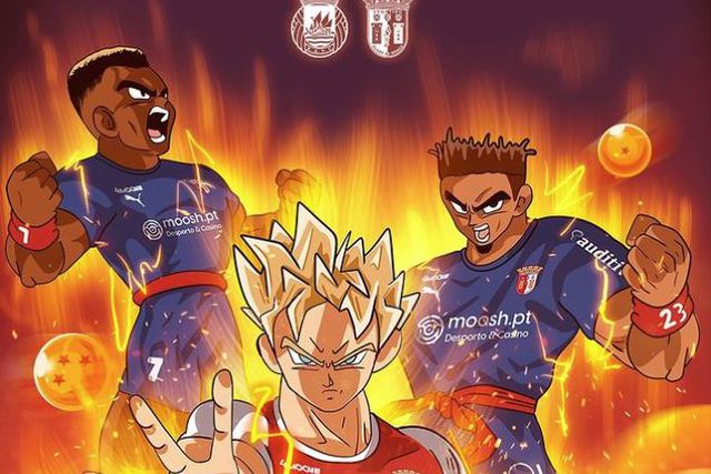 SC Braga lança jogo em Vila do Conde com homenagem ao criador de 'Dragon Ball'