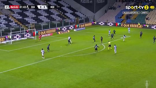 Vídeo: míssil de Reisinho dá vantagem ao Boavista contra o Moreirense