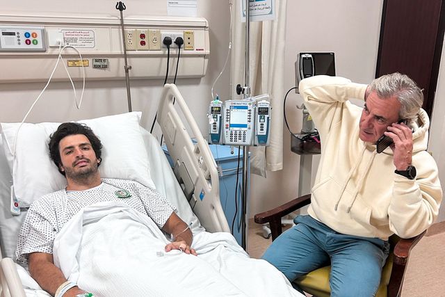 Tal pai, tal filho: Carlos Sainz está «bem melhor» após cirurgia