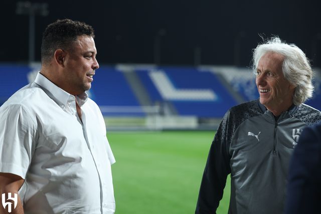 Ronaldo visitou Jorge Jesus e o centro de treinos do Al Hilal