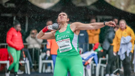 Eliana Bandeira conquista medalha de bronze no peso no Europeu de lançamentos
