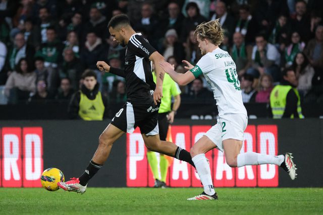 Pablo Roberto e Hjulmand no Casa Pia-Sporting