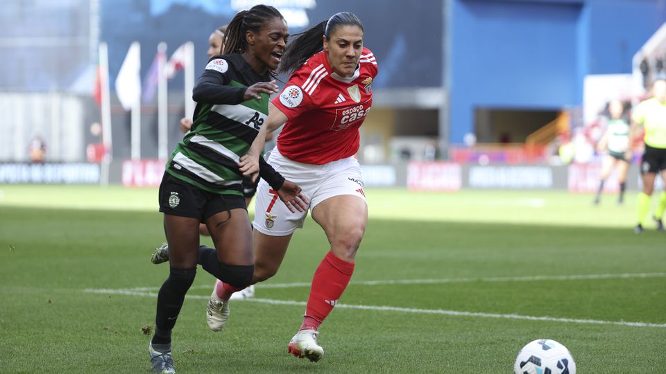 Diana Silva colocou o Sporting em vantagem na final da Taça da Liga, sendo que depois disso nunca deu sossego à defensiva do Benfica