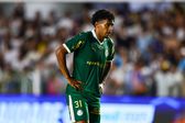 Luighi Santos, 18 anos, avançado dos sub-20 do Palmeiras (Foto: Yuri Murakami/IMAGO)