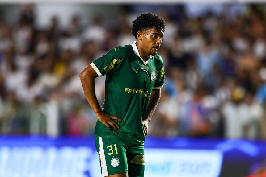 Luighi Santos, 18 anos, avançado dos sub-20 do Palmeiras (Foto: Yuri Murakami/IMAGO)