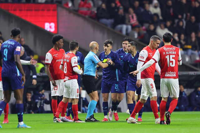 Fase do último SC Braga-FC Porto (Foto: GRAFISLAB)