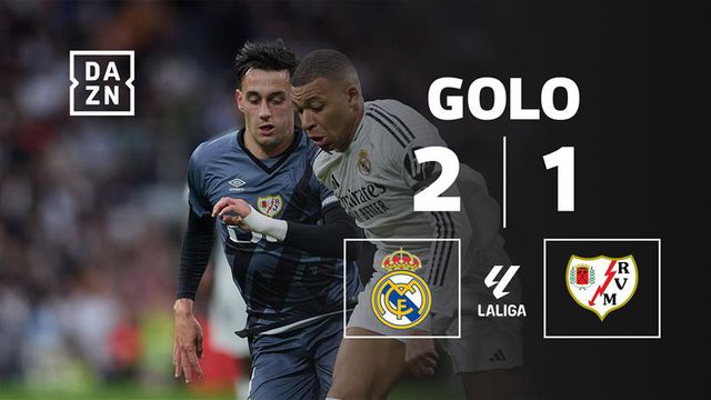 Golaço do Rayo reduz a desvantagem frente ao Real Madrid (vídeo)