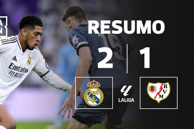 Mbappé e Vinícius dão mais três pontos ao Real Madrid (resumo)