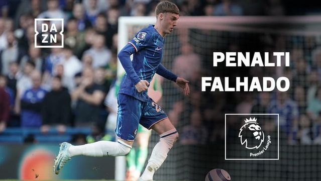 VÍDEO: nem parece verdade, mas Cole Palmer falhou um penálti