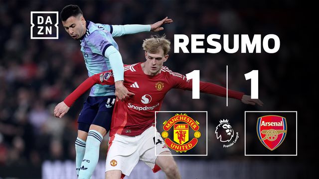 Bruno Fernandes colocou Amorim perto da vitória, mas Rice 'matou' o sonho (resumo)