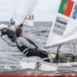 Portugueses em excelente forma no primeiro dia do Europeu. Foto COP/PROW Media / Vilamoura SAILING