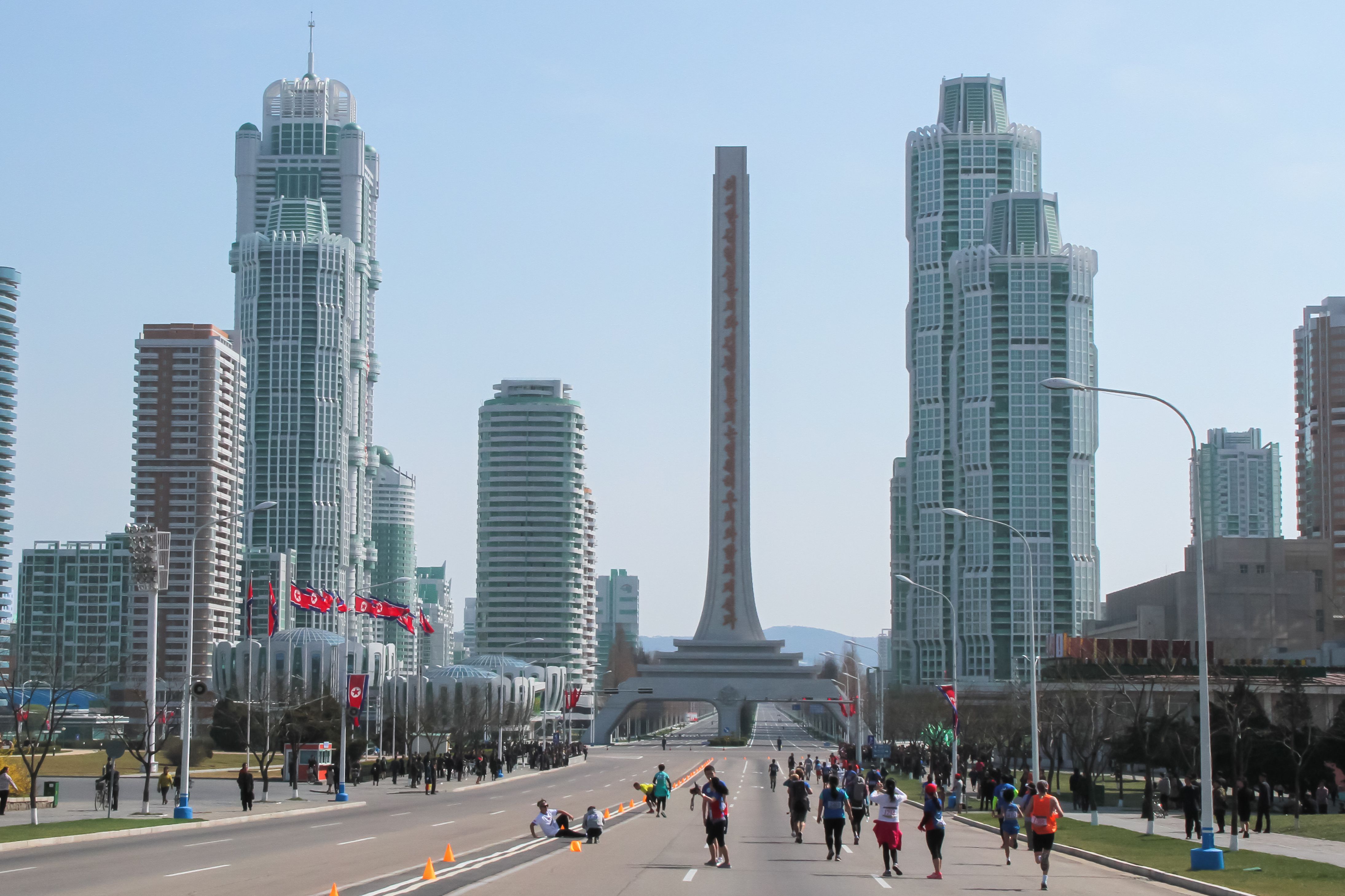 Há cinco anos que Pyongyang não recebia a maratona mas também não será este ano. IMAGO